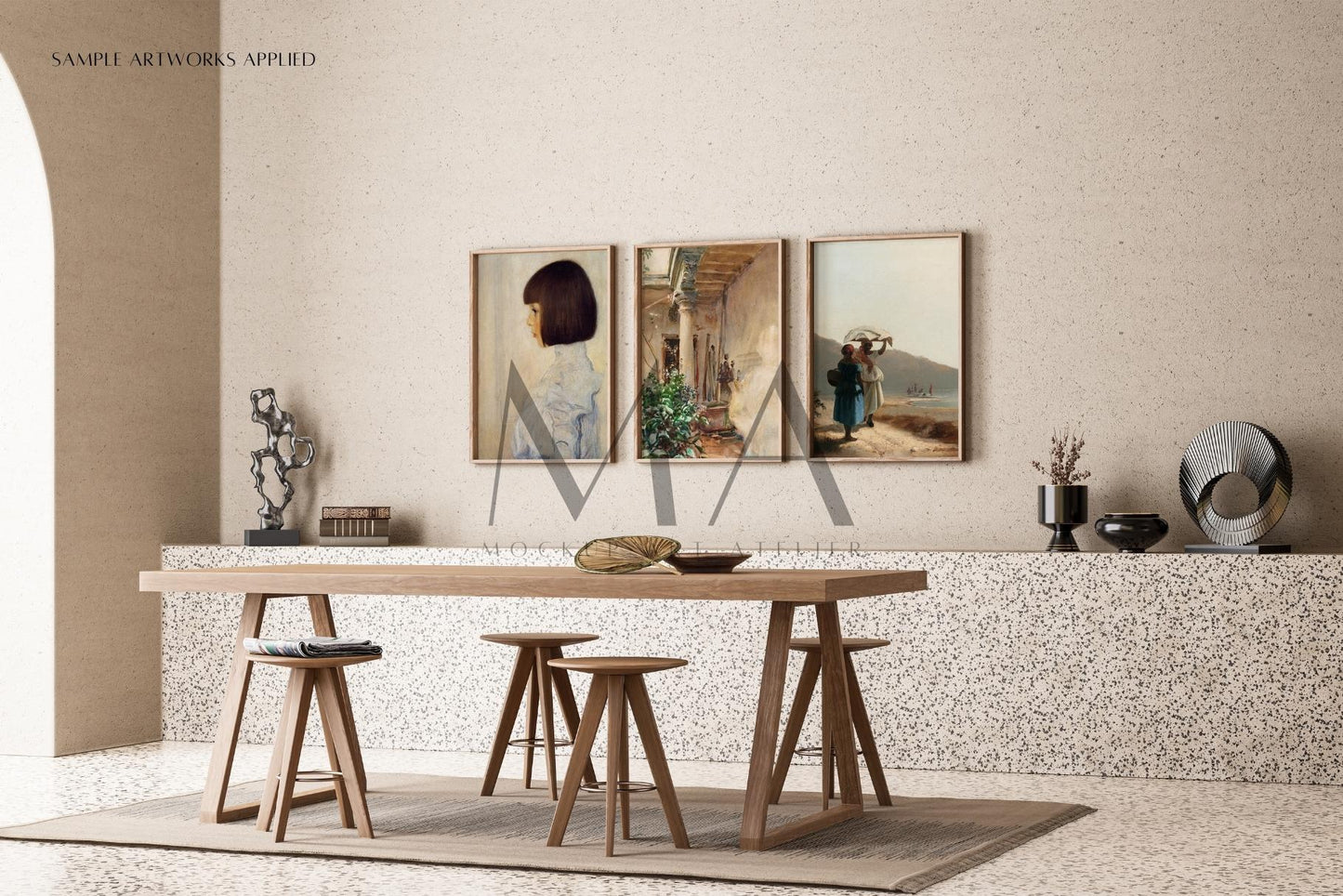 24 Vintage Interior Frame Mockup, Wall Art Frame Mockup Bundle, V.13