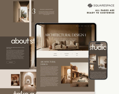 Squarespace Website Template for Creative Studios | ArtPrintDowload