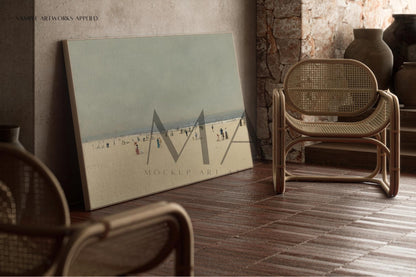 Japandi Frame Mockup Bundle, 9 Interior Mockups for Poster Shop, No.2