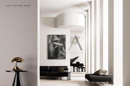 24 Piece-Minimalist Frame Mockup Bundle, Modern Wall Art Interior Mockups, V.14