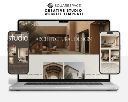 Squarespace Website Template for Creative Studios | ArtPrintDowload