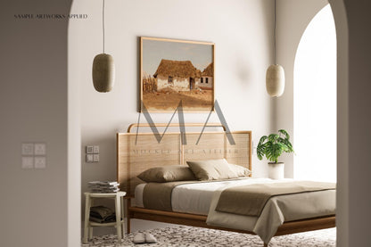 Boho Frame Mockup Bundle, Minimalist Interior Wall Art Mockup, V.4