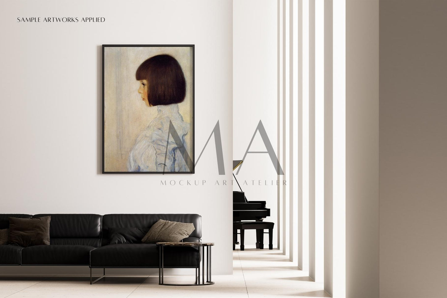 24 Piece-Minimalist Frame Mockup Bundle, Modern Wall Art Interior Mockups, V.14