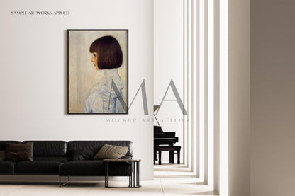 24 Piece-Minimalist Frame Mockup Bundle, Modern Wall Art Interior Mockups, V.14