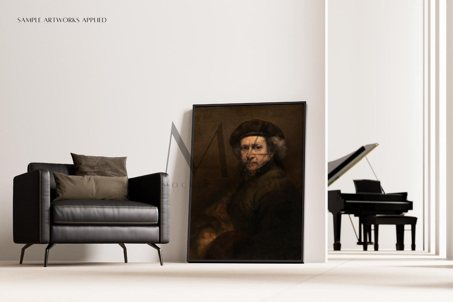 24 Piece-Minimalist Frame Mockup Bundle, Modern Wall Art Interior Mockups, V.14