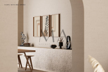 24 Vintage Interior Frame Mockup, Wall Art Frame Mockup Bundle, V.13