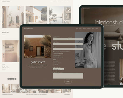 Squarespace Website Template for Creative Studios | ArtPrintDowload