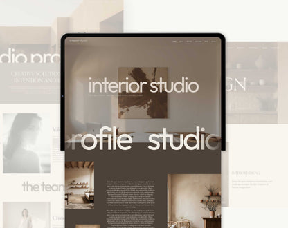Squarespace Website Template for Creative Studios | ArtPrintDowload