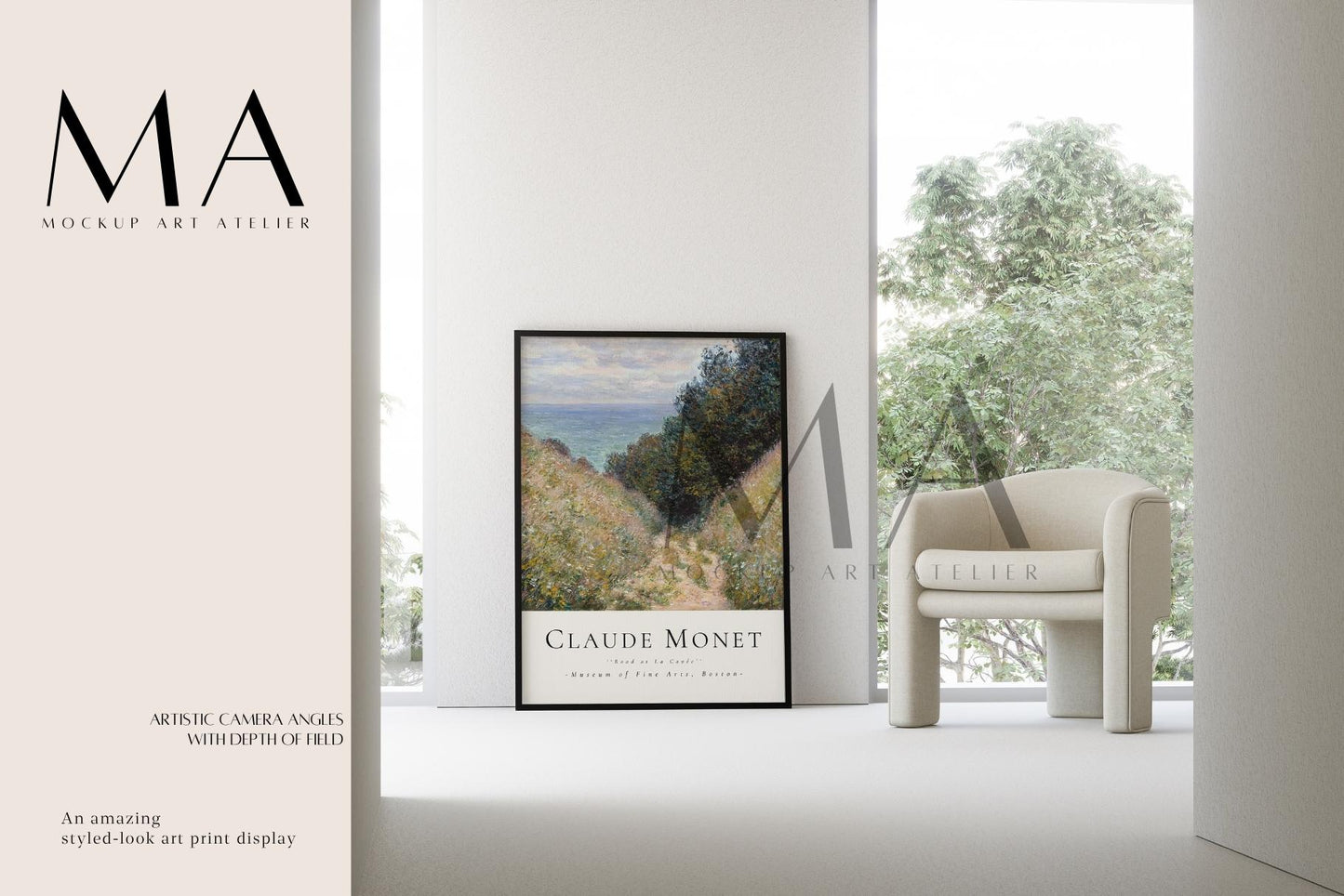 24 Piece-Minimalist Frame Mockup Bundle, Modern Wall Art Interior Mockups, V.14