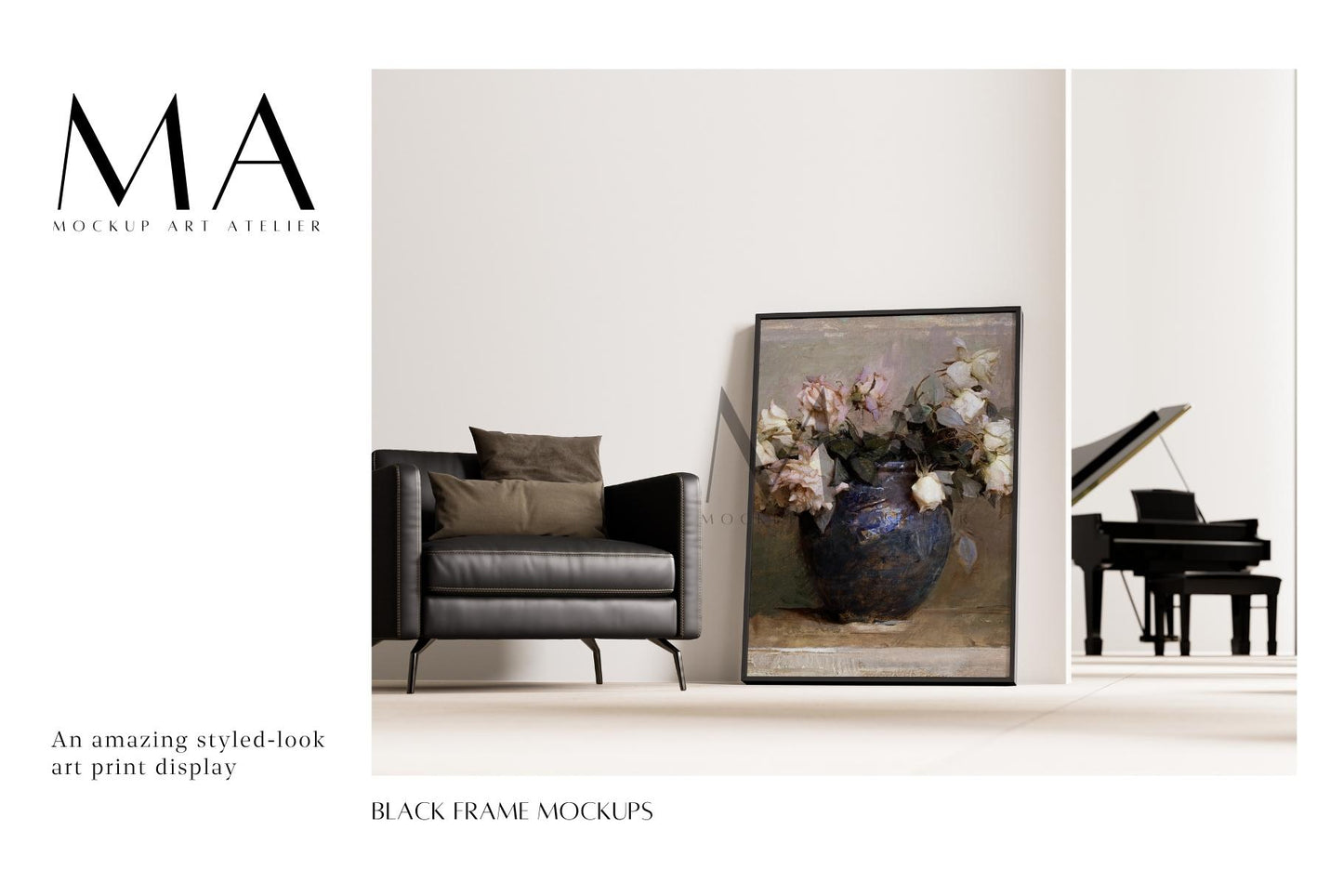 24 Single Frame Mockup Bundle, V.16