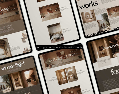 Squarespace Website Template for Creative Studios | ArtPrintDowload