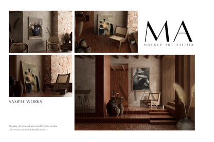 24 Single Frame Mockup Bundle, V.16