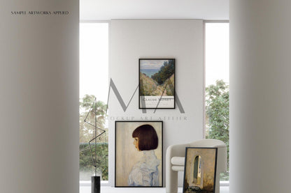 24 Piece-Minimalist Frame Mockup Bundle, Modern Wall Art Interior Mockups, V.14