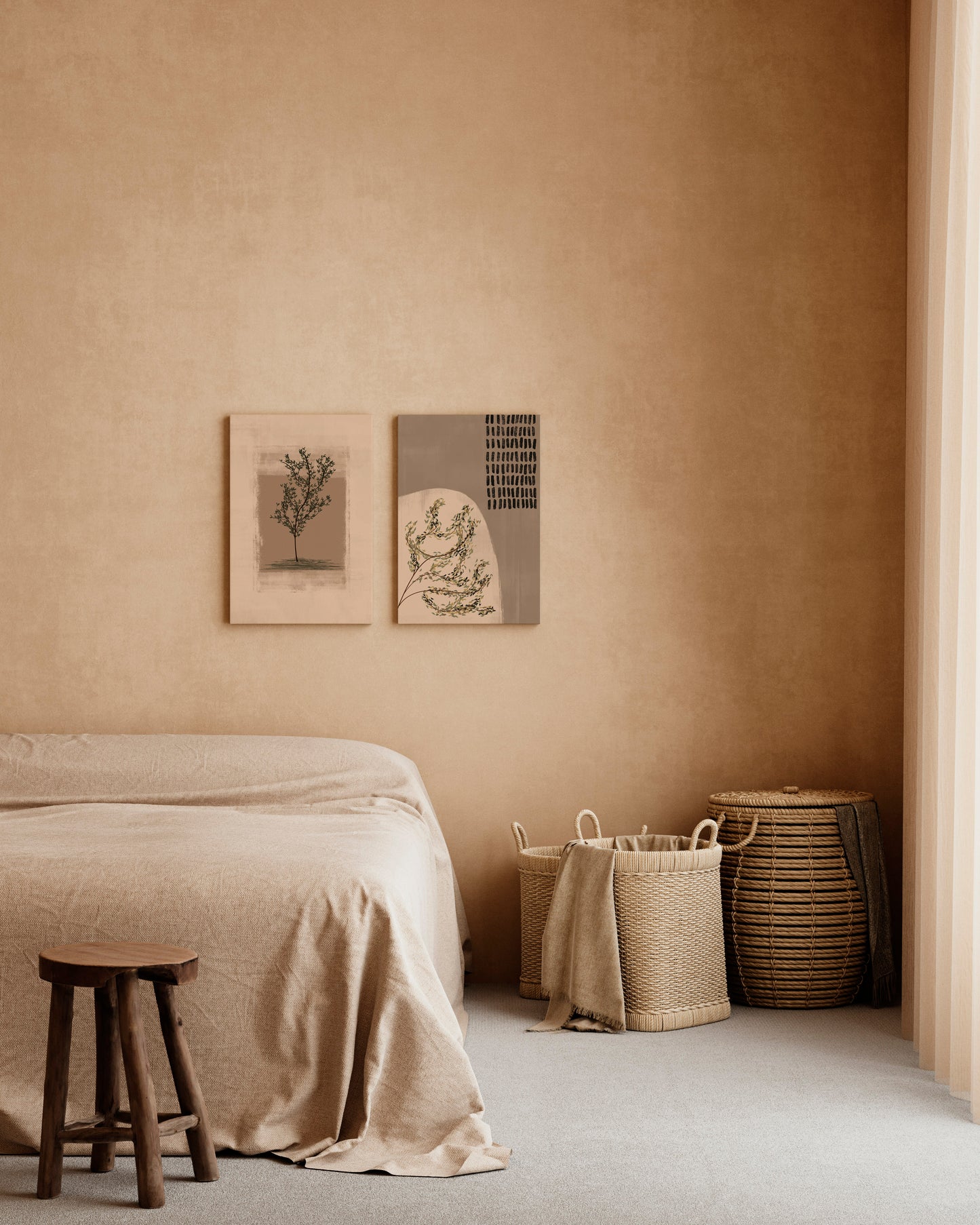 Boho Wall Art Set of 6-10