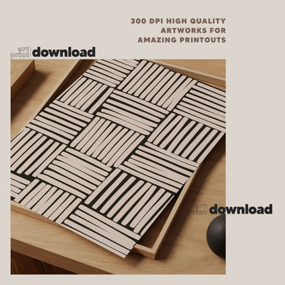 Boho Wall Art Set of 6-16