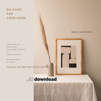 Boho Wall Art Set of 6-16