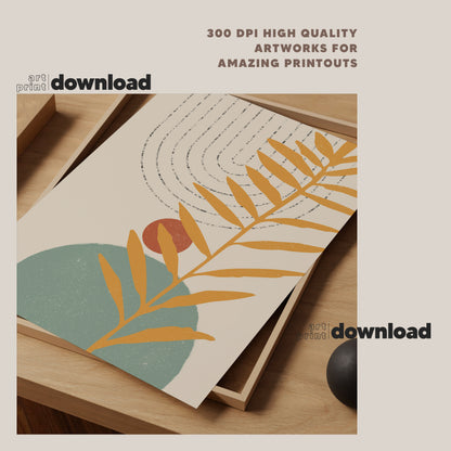 Boho Wall Art Set of 6-14