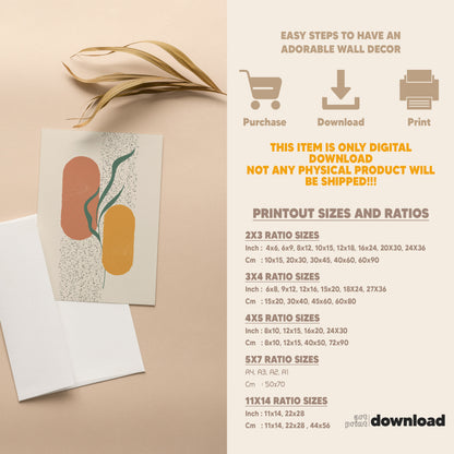 Boho Wall Art Set of 6-15