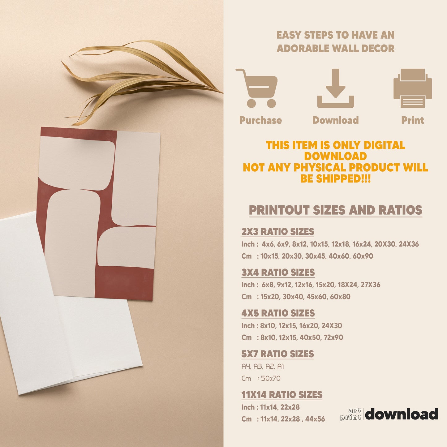 Boho Wall Art Set of 6-21