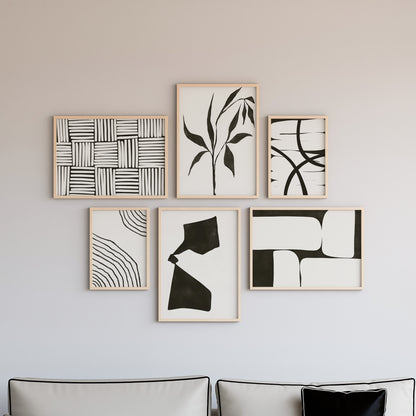 Boho Wall Art Set of 6-19