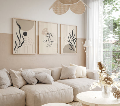 Boho Wall Art Set of 6-1