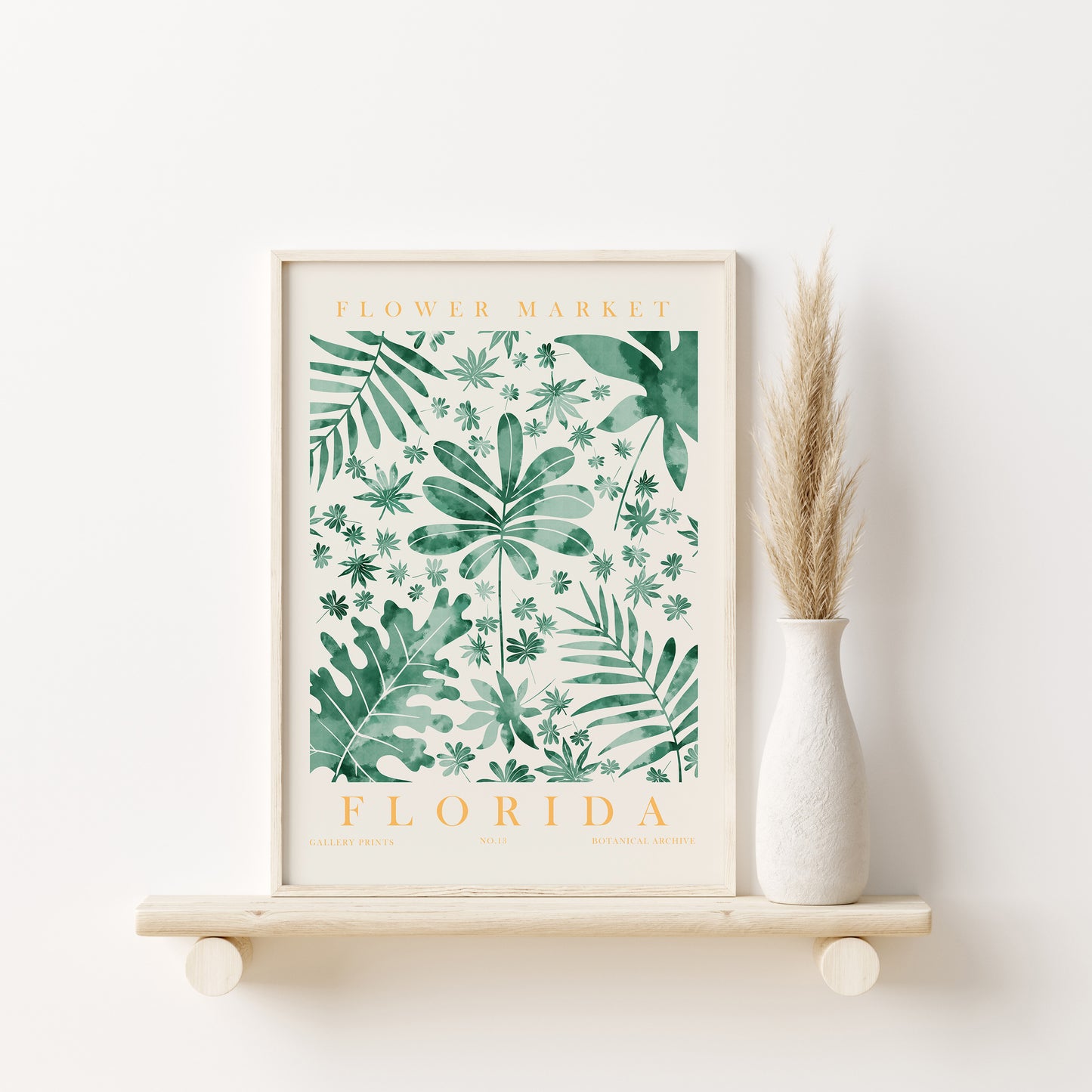 Set of 6 Flower Room Decor Prints, Flower Market Wall Art, Flower Home Decor Posters, Digital Download