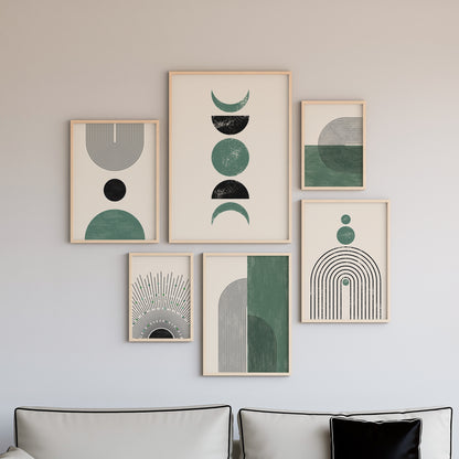 Boho Wall Art Set of 6-18