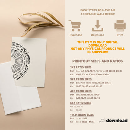 Boho Wall Art Set of 6-23