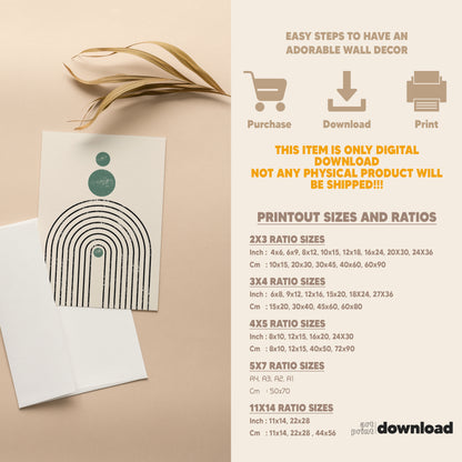 Boho Wall Art Set of 6-18