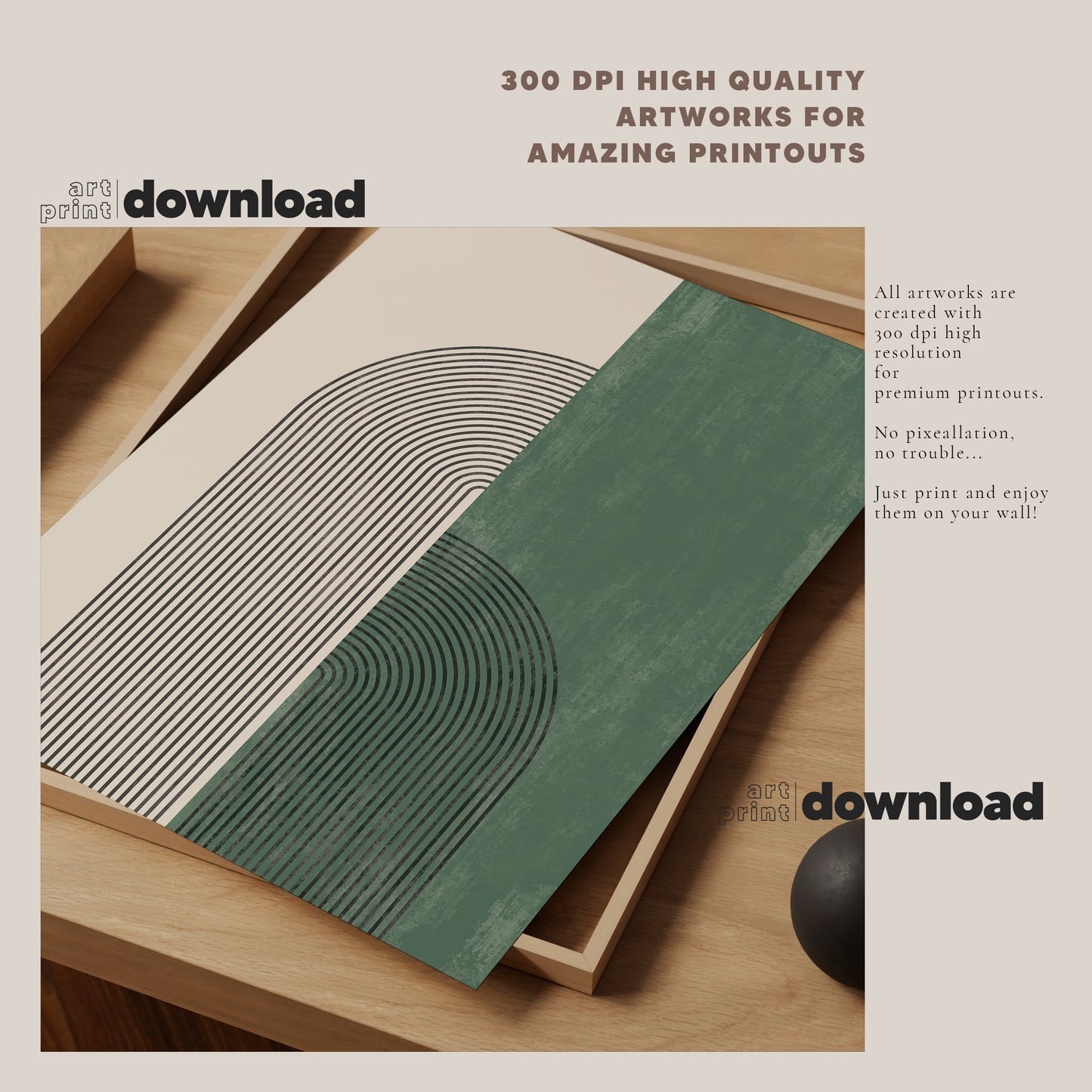 Boho Wall Art Set of 6-18