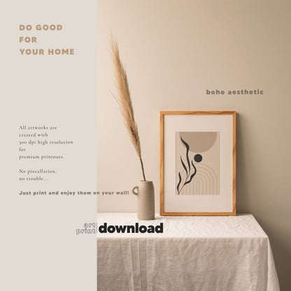 Boho Wall Art Set of 6-13