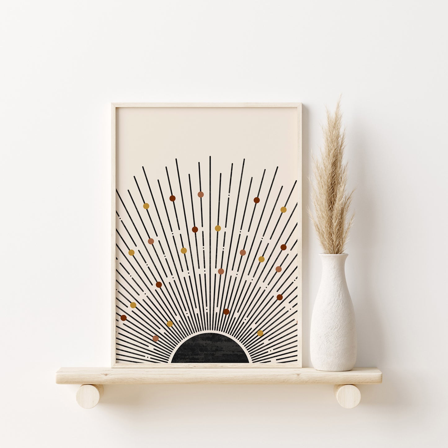 Boho Wall Art Set of 6-17