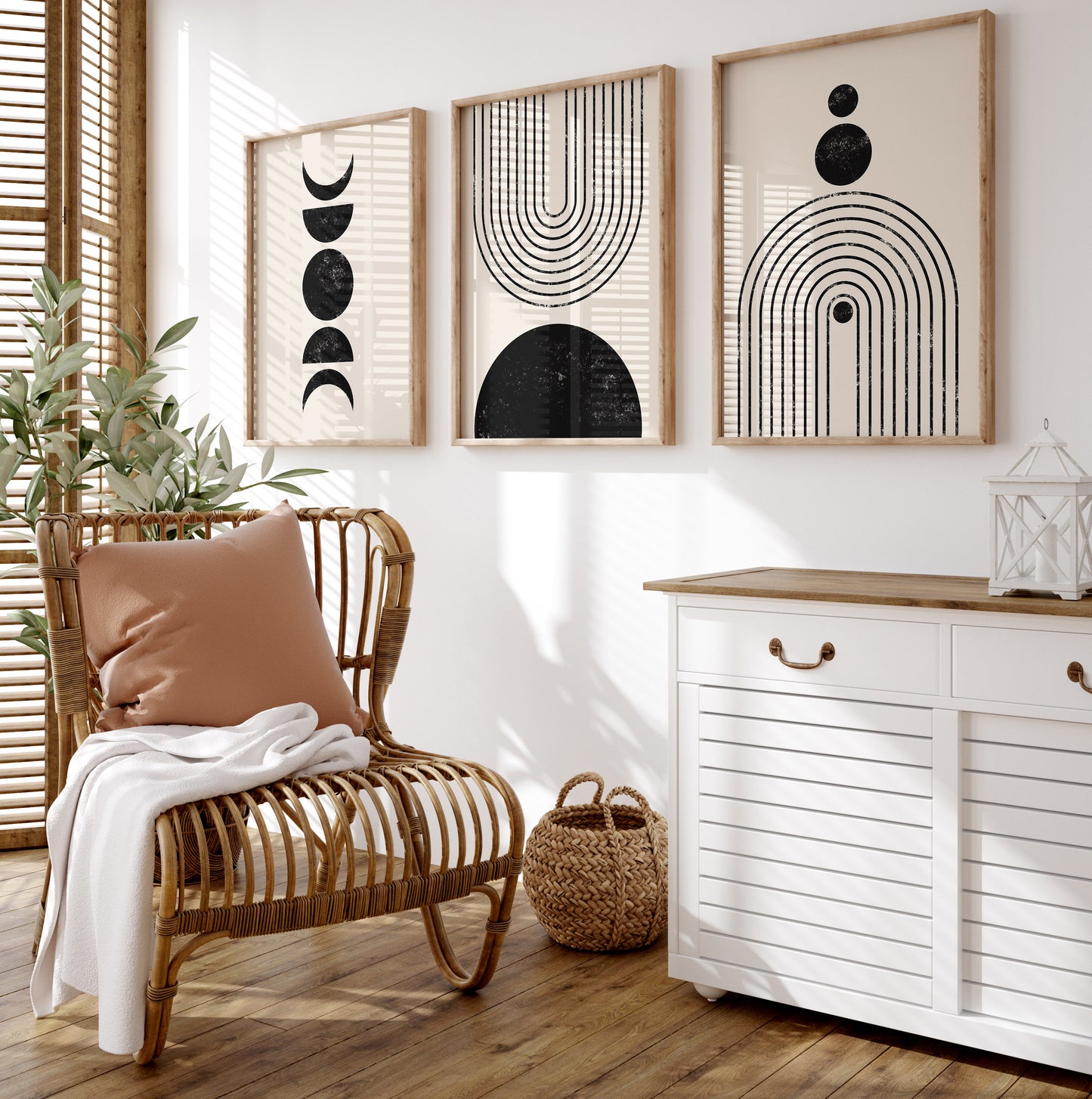 Boho Wall Art Set of 6-22