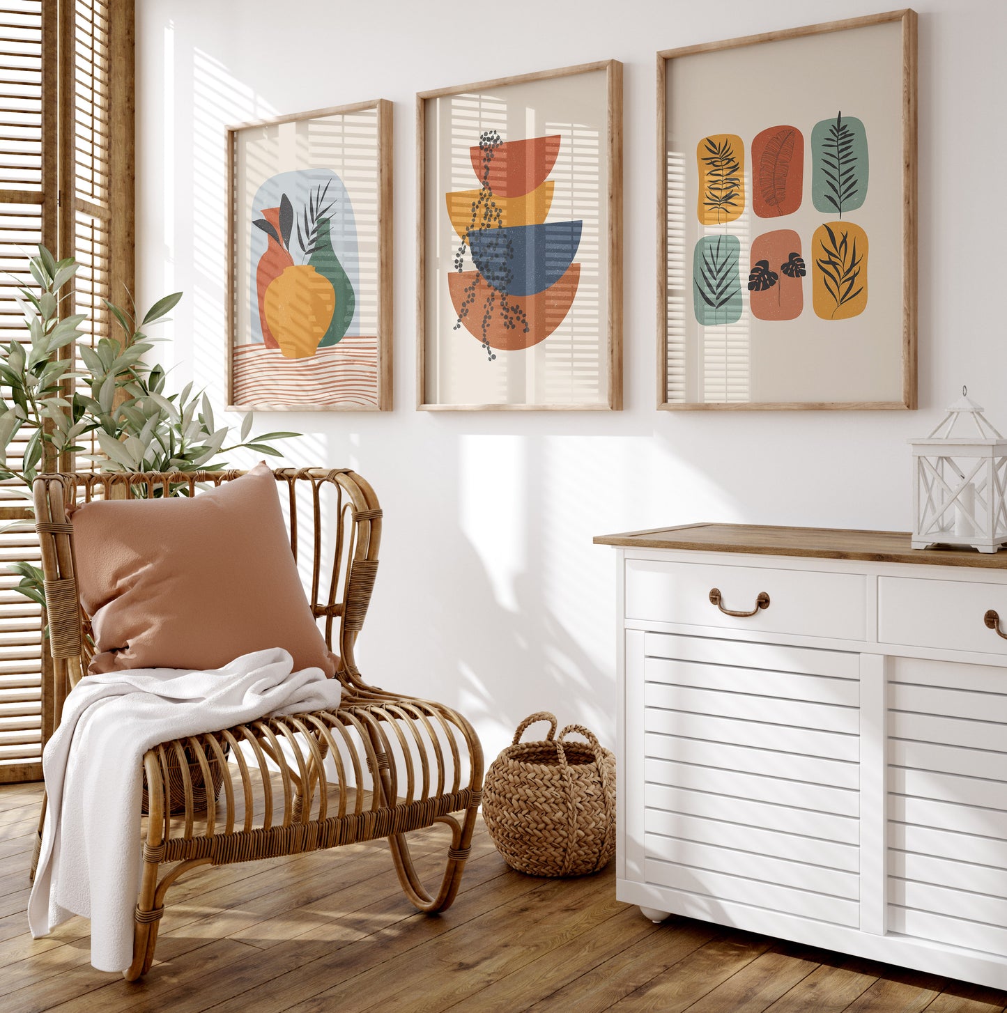 Boho Wall Art Set of 6-15