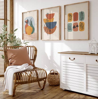 Boho Wall Art Set of 6-15