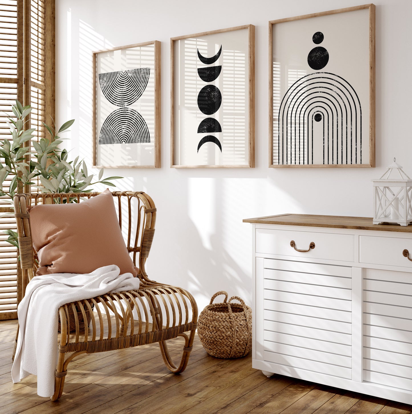 Boho Wall Art Set of 6-23