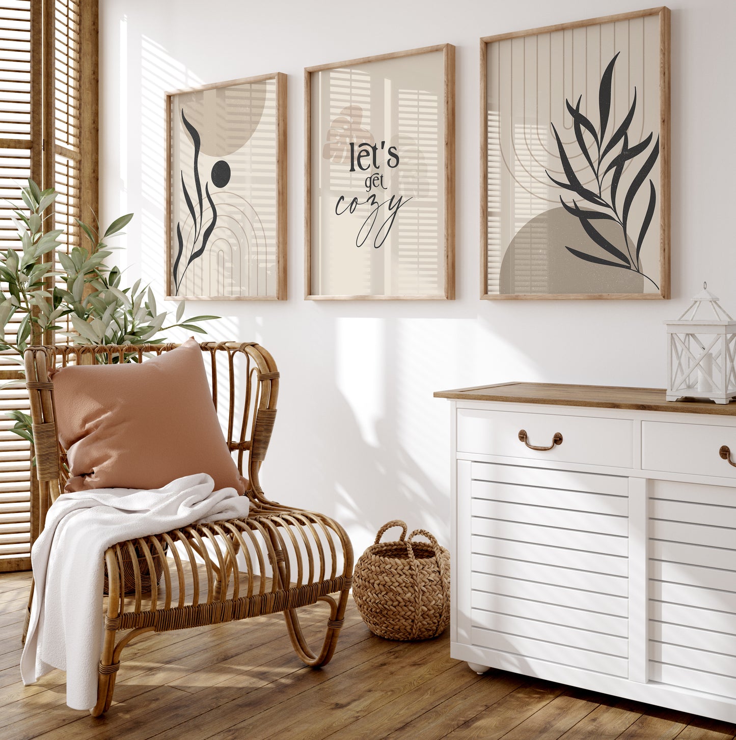 Boho Wall Art Set of 6-1