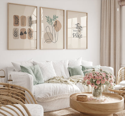 Boho Wall Art Set of 6-11