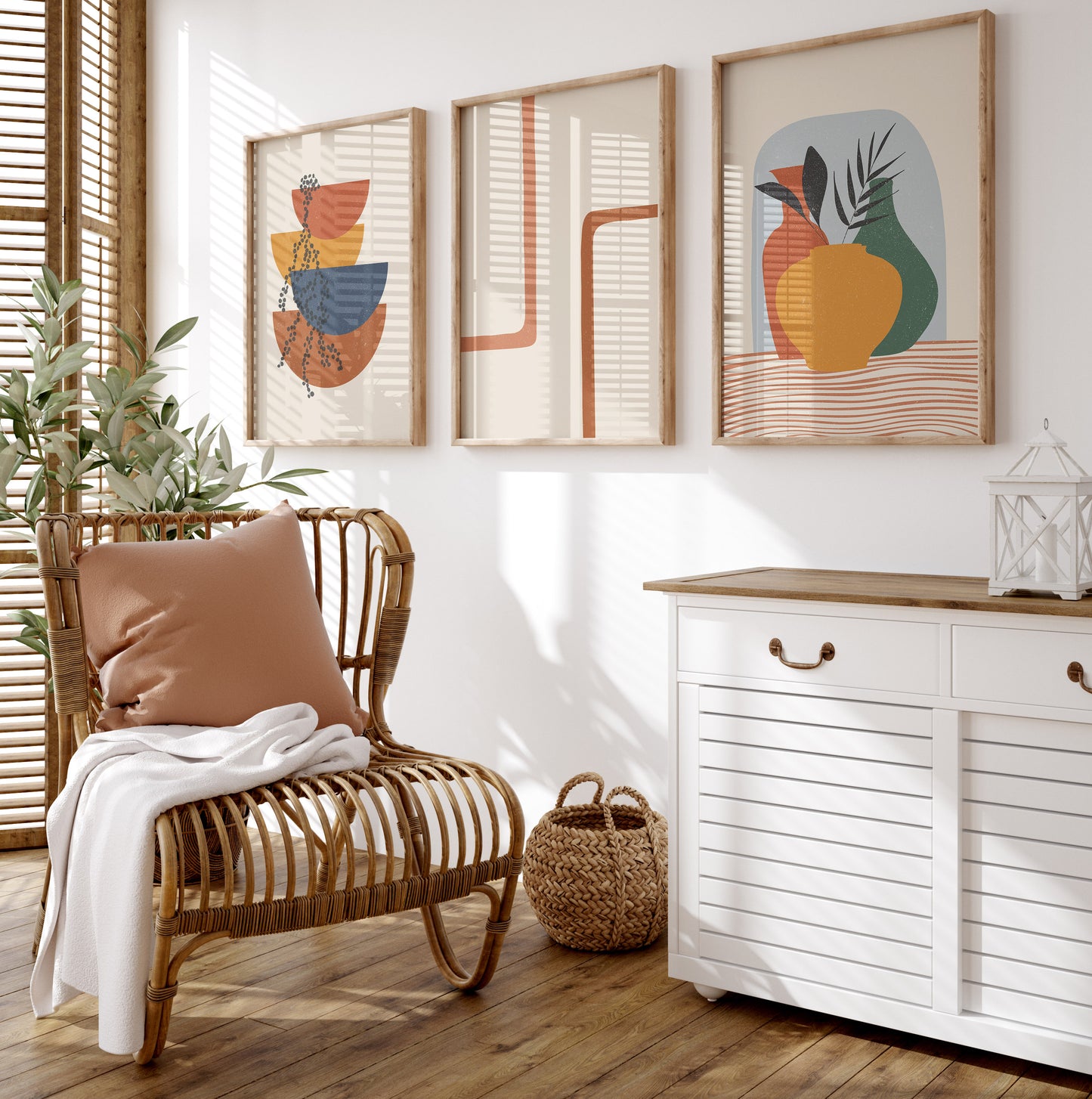 Boho Wall Art Set of 6-14