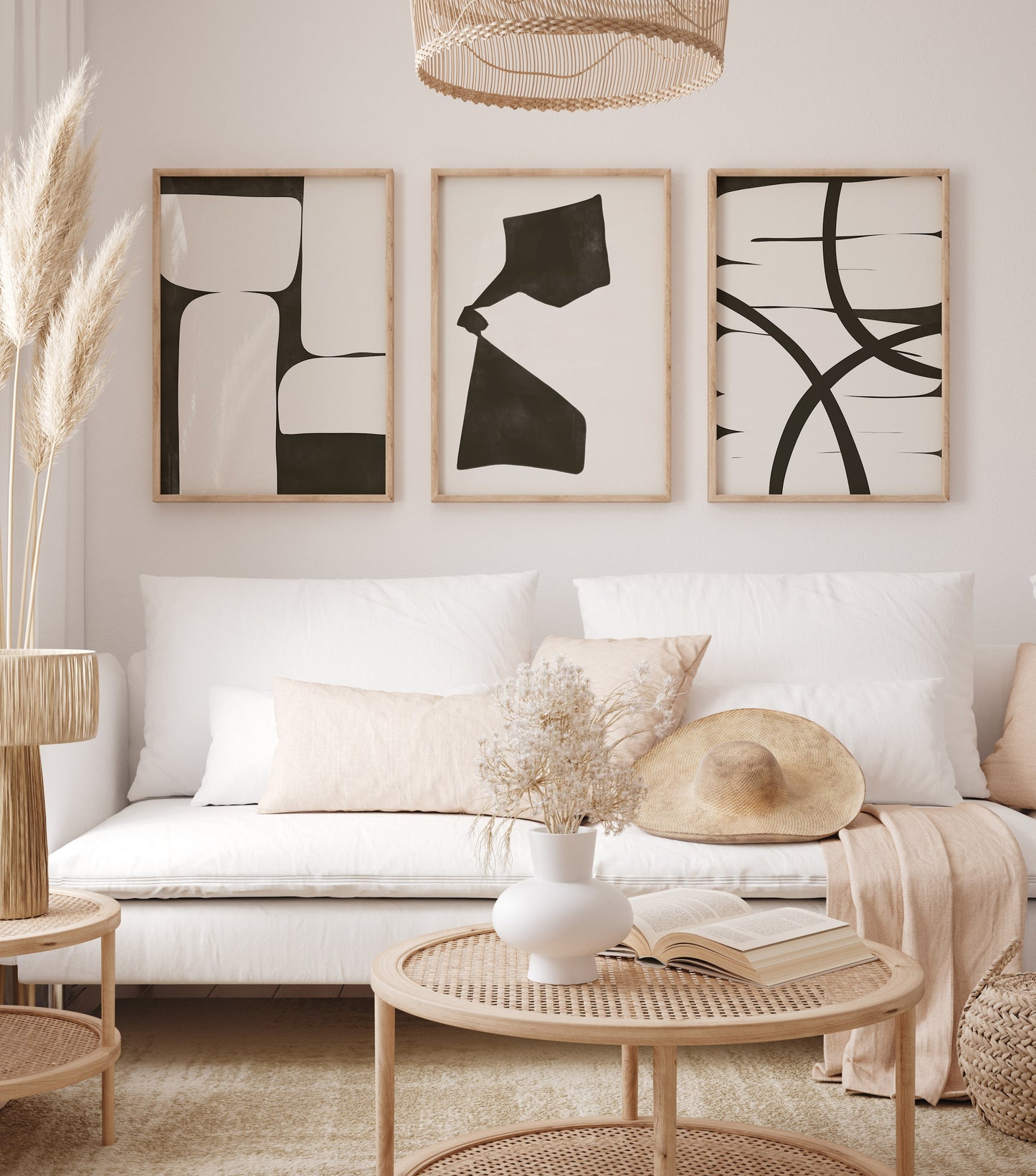 Boho Wall Art Set of 6-19
