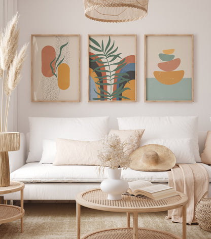 Boho Wall Art Set of 6-15