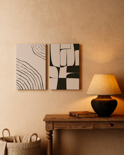 Boho Wall Art Set of 6-16