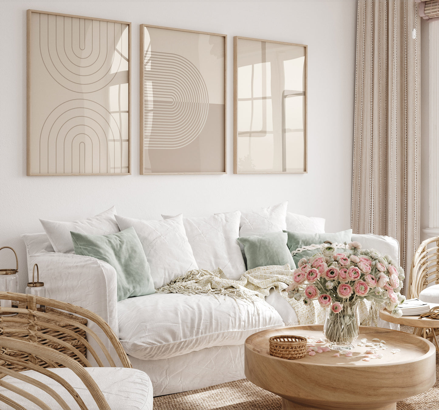 Boho Wall Art Set of 6-13