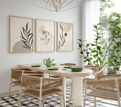 Boho Wall Art Set of 6-1