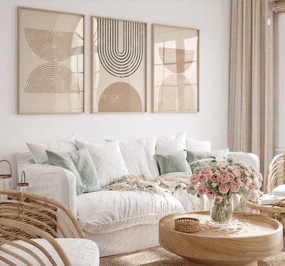 Boho Wall Art Set of 6-12