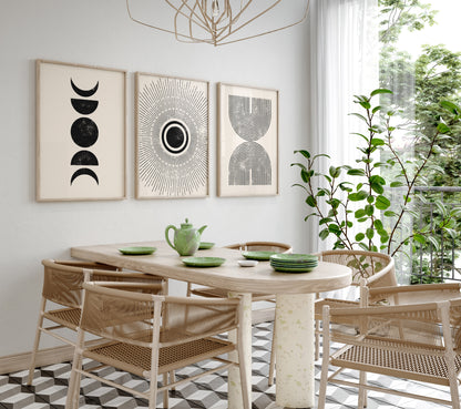 Boho Wall Art Set of 6-22