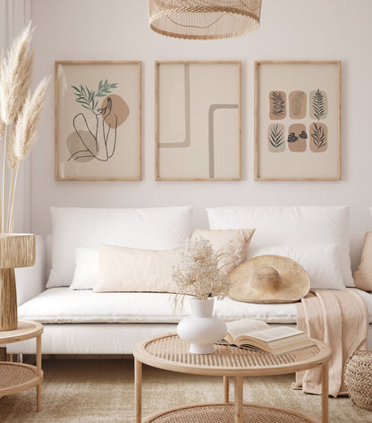 Boho Wall Art Set of 6-11