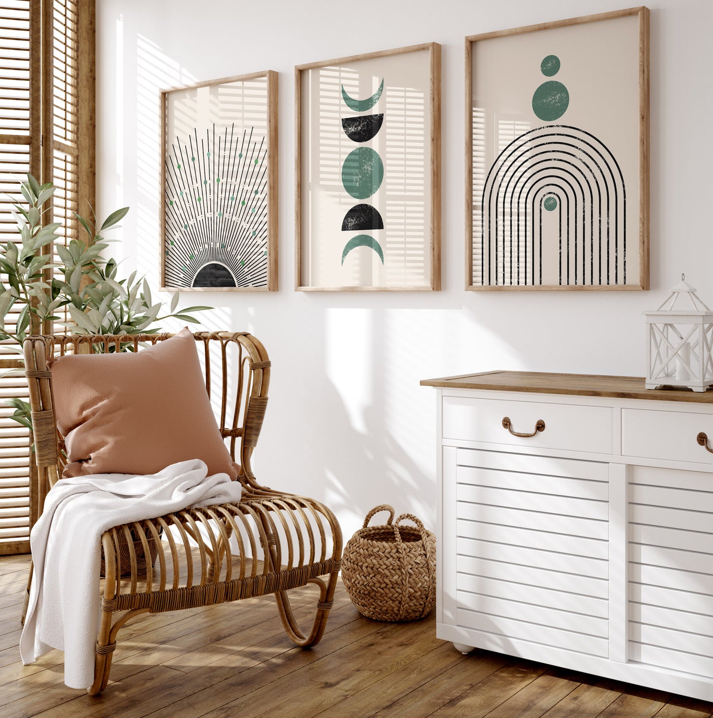 Boho Wall Art Set of 6-18