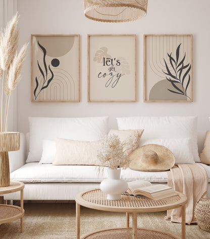 Boho Wall Art Set of 6-1