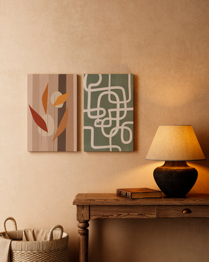 Boho Wall Art Set of 6-21